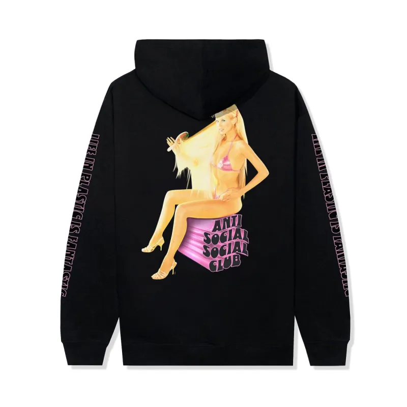 Ellen von Unwerth for ASSC 3D Fantasy Hoodie - Black made by Anti Social Social Club