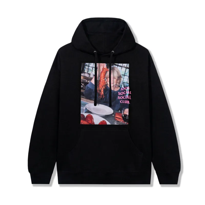 Martha Stewart x ASSC Lobster Black Hoodie made by Anti Social Social Club