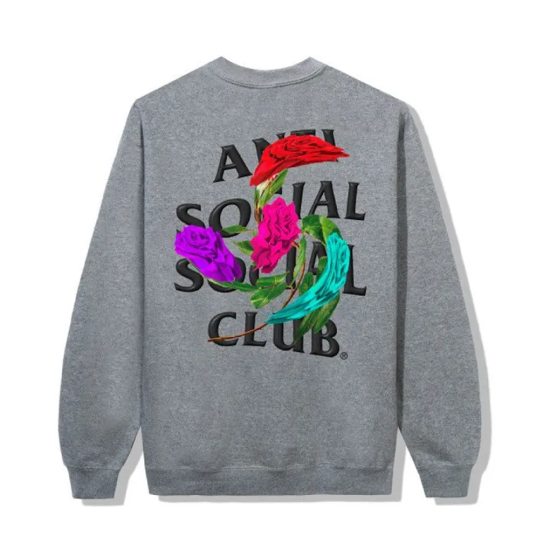 Thorns Heather Grey Crewneck sold by Anti Social Social Club