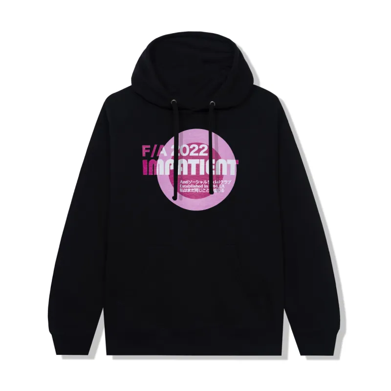 Impatient Black Hoodie sold by Anti Social Social Club