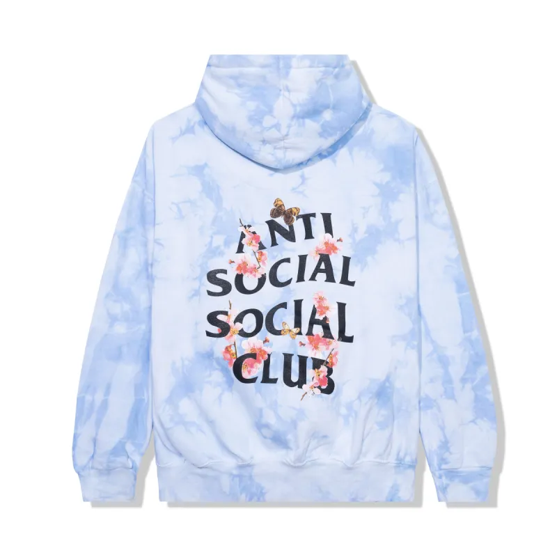 Kkoch Never Dies Blue Tie Dye Hoodie sold by Anti Social Social Club