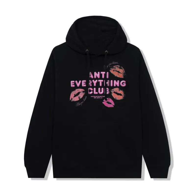Anti Everything Club <3 Black Hoodie made by Anti Social Social Club