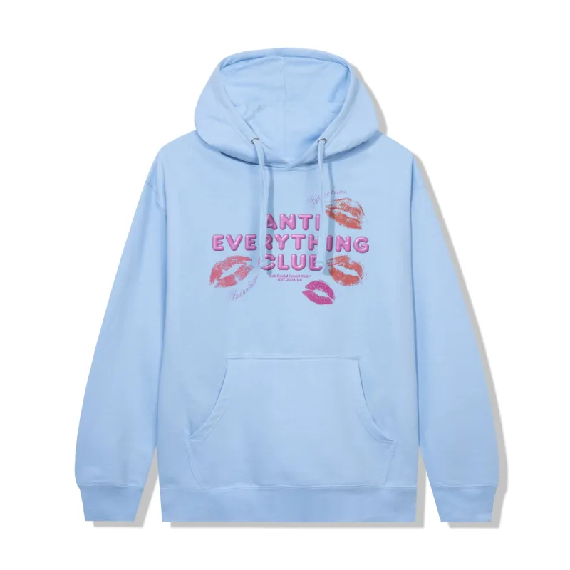 Anti Everything Club <3 Blue Hoodie made by Anti Social Social Club