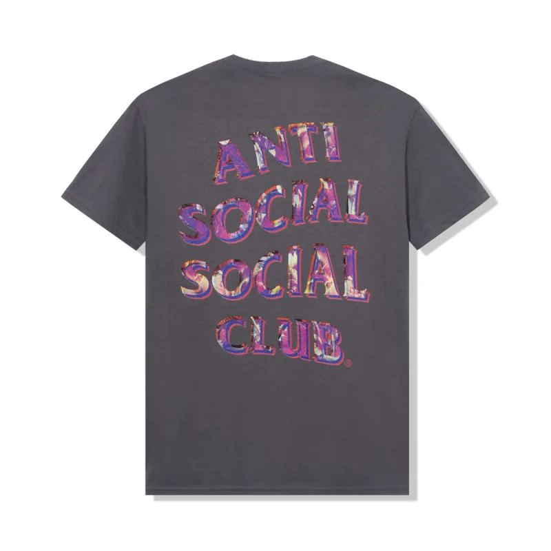 Layer Lock Dark Grey Tee sold by Anti Social Social Club