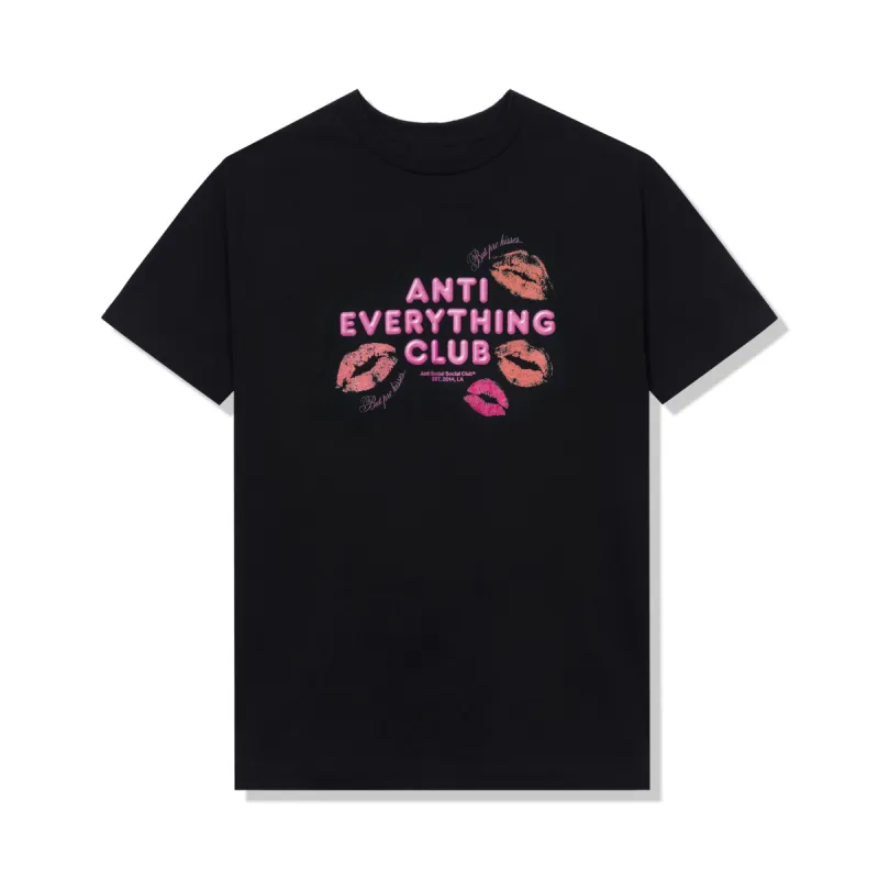 Anti Everything Club <3 Black Tee sold by Anti Social Social Club