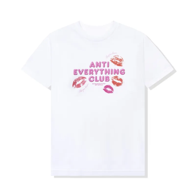 Anti Everything Club <3 White Tee sold by Anti Social Social Club