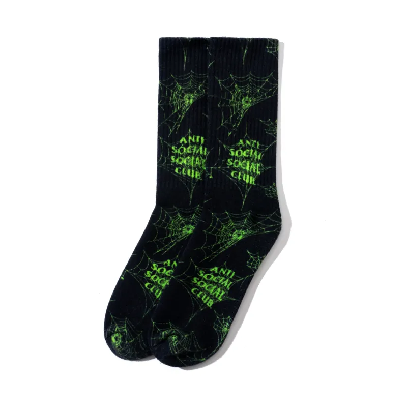 Crawling In The Dark Black Socks sold by Anti Social Social Club
