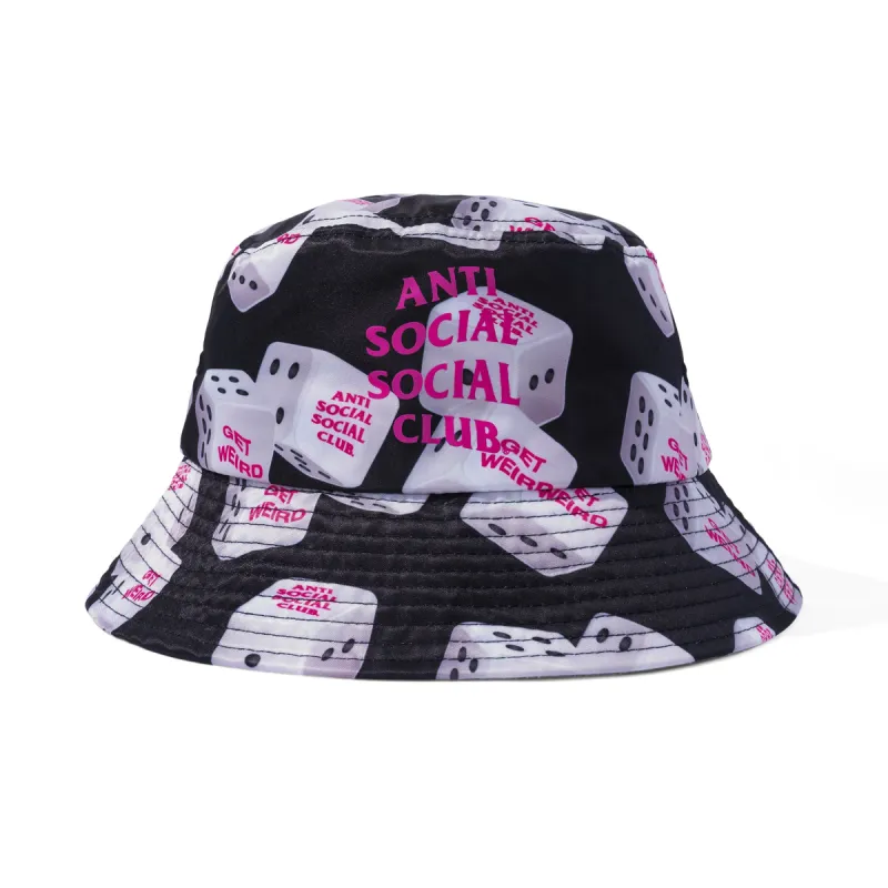 7 (4) 7 Black Bucket Cap made by Anti Social Social Club