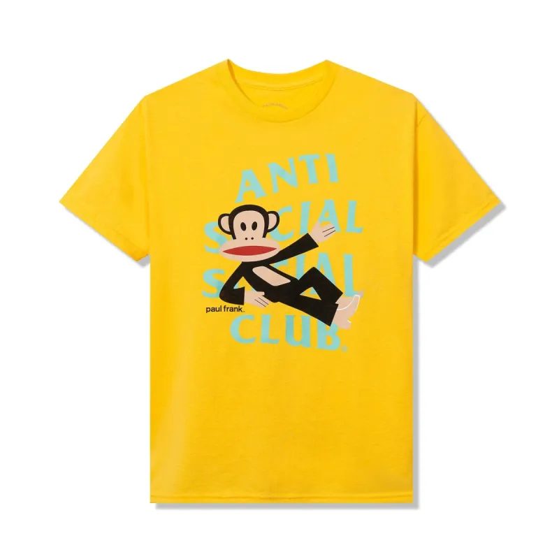 Paul Frank x ASSC Laying Yellow Tee sold by Anti Social Social Club