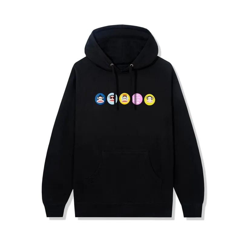 Paul Frank x ASSC Black Circles Hoodie sold by Anti Social Social Club