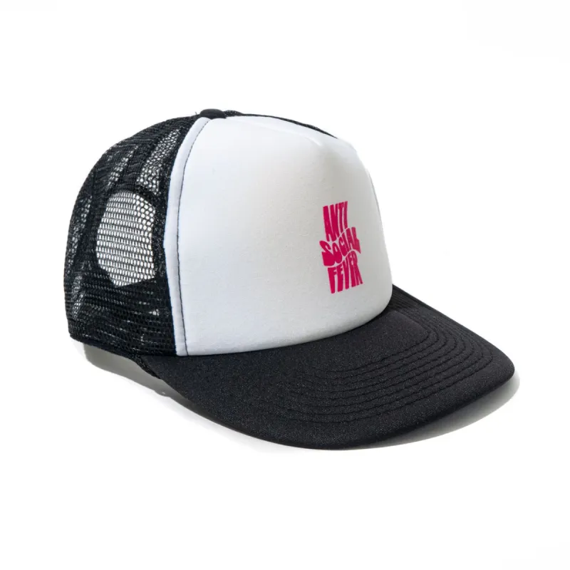 Chatsworth Black White Cap sold by Anti Social Social Club