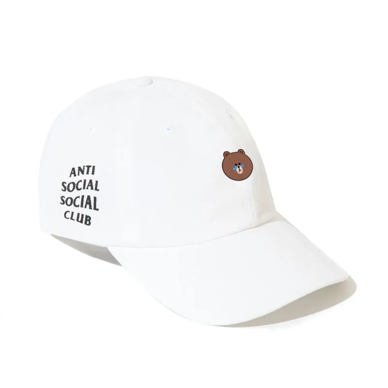 LINE FRIENDS | ASSC BROWN WHITE CAP sold by Anti Social Social Club