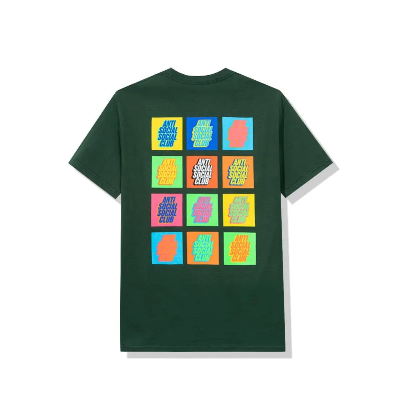 Art Girl Green Tee sold by Anti Social Social Club