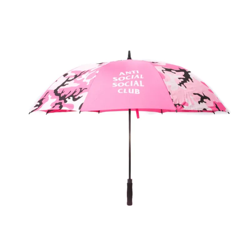 Pink Camo Brella made by Anti Social Social Club