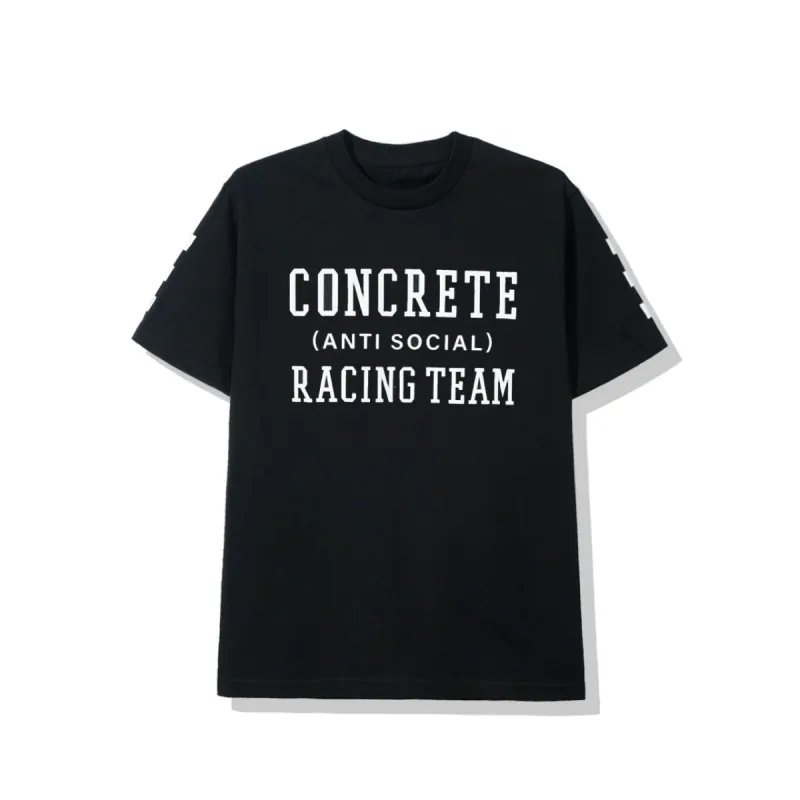 Concrete Jungle | Anti Social Social Club Racing Team Black Tee sold by Anti Social Social Club