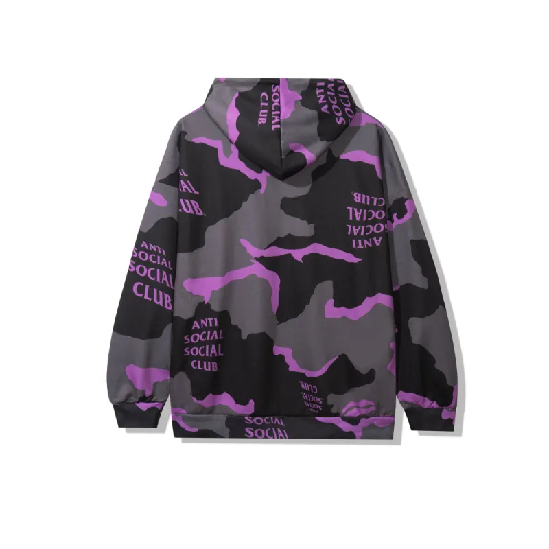 Cotton Candy Black Camo Hoodie made by Anti Social Social Club
