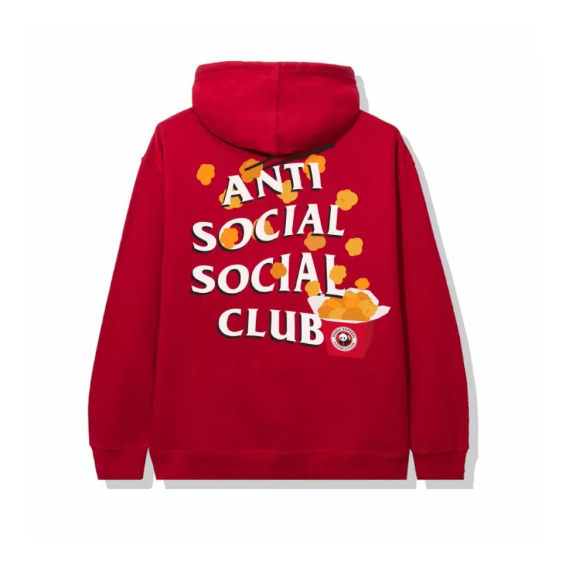 ASSC x Panda Express Red Hoodie sold by Anti Social Social Club
