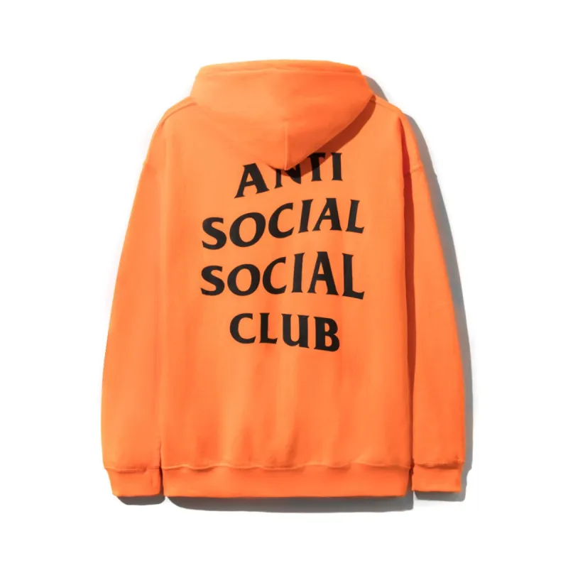 Flamingo Bright Orange Hoodie made by Anti Social Social Club