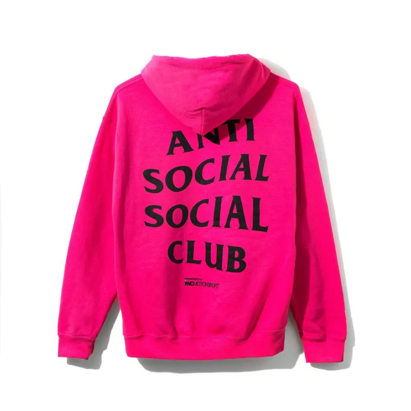 488 Pink Hoodie sold by Anti Social Social Club