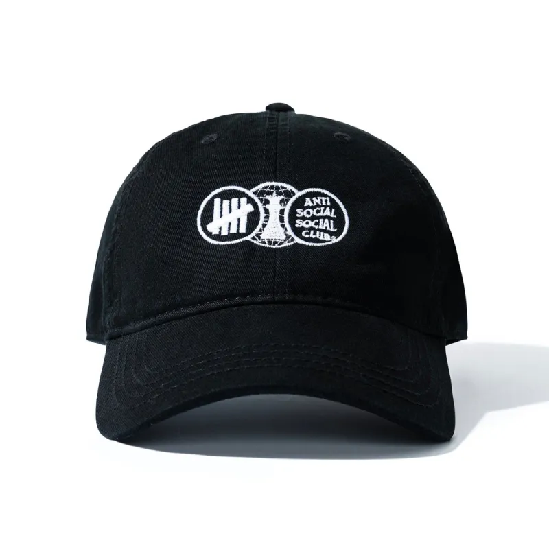 ASSC x Undefeated Position Dad Hat - Black sold by Anti Social Social Club