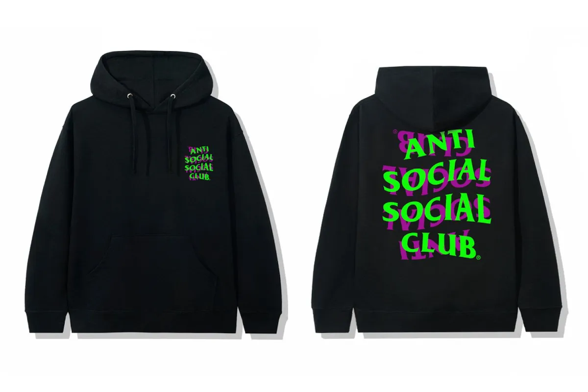 Upset Black Hoodie sold by Anti Social Social Club