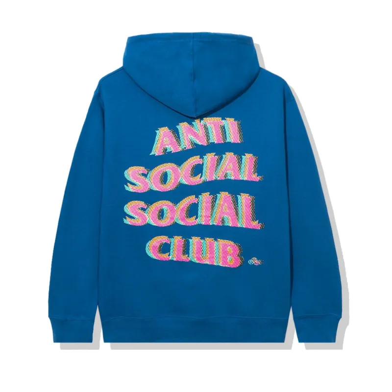 Stir Crazy Blue Hoodie made by Anti Social Social Club