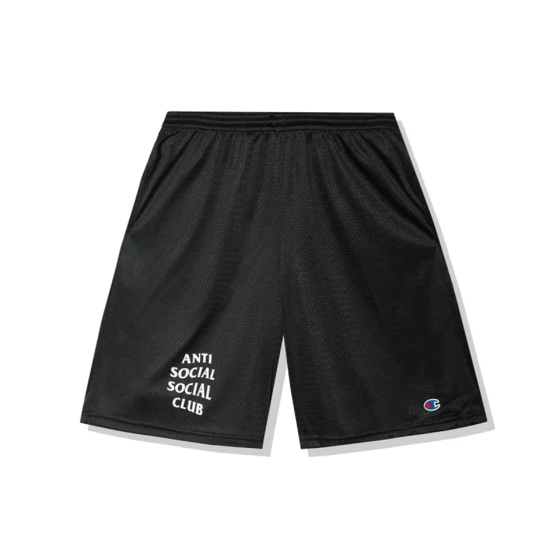 Sports Black Shorts made by Anti Social Social Club