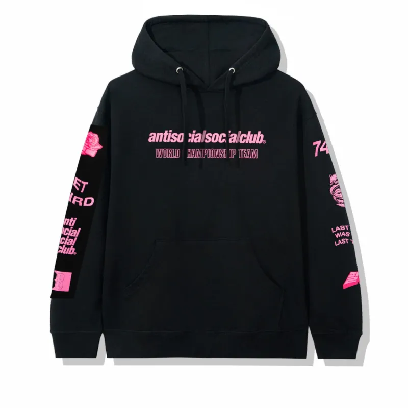 Mantras Black Hoodie made by Anti Social Social Club