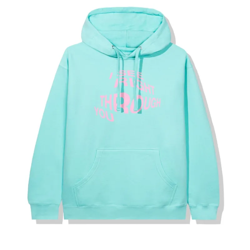 Crystal Clear Mint Hoodie made by Anti Social Social Club