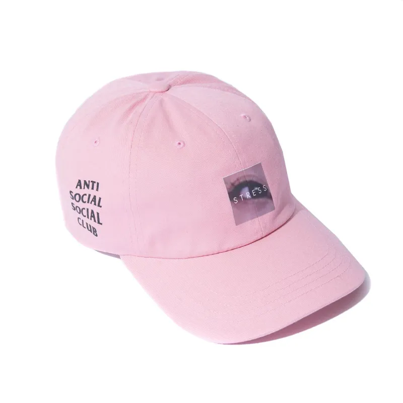 Stress Pink Cap sold by Anti Social Social Club