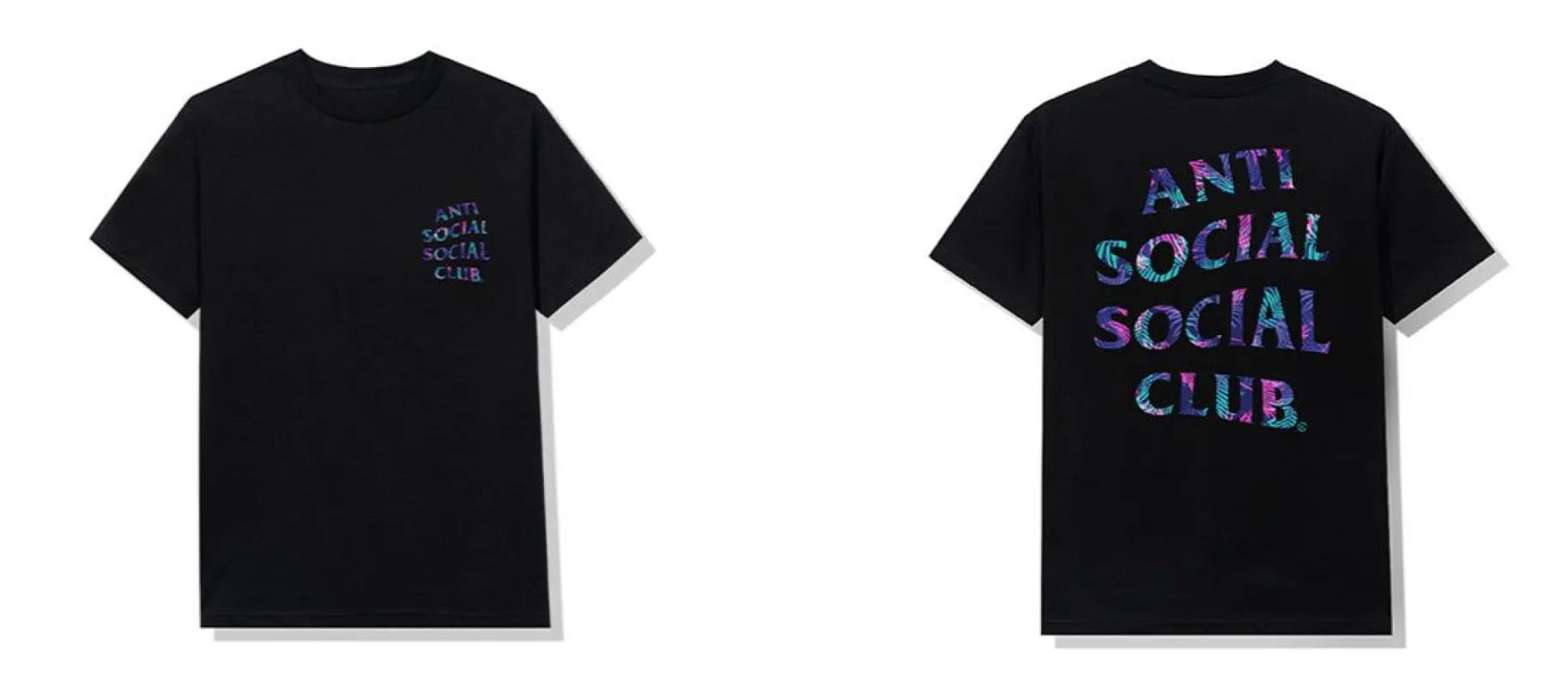 Kiss The Wall Black Tee made by Anti Social Social Club