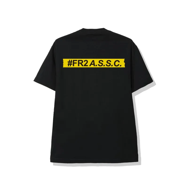 Roll Black Tee sold by Anti Social Social Club