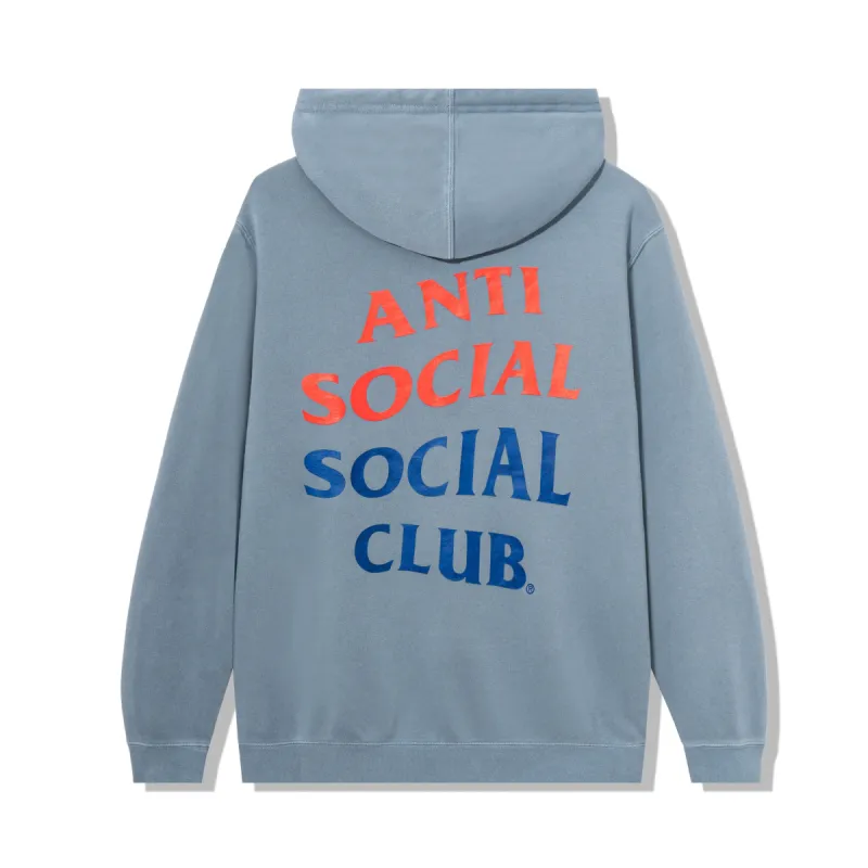 ASSC x Case Study Flag Blue Hoodie sold by Anti Social Social Club
