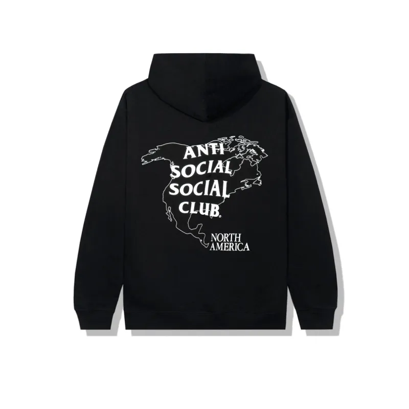 North America Black Hoodie sold by Anti Social Social Club
