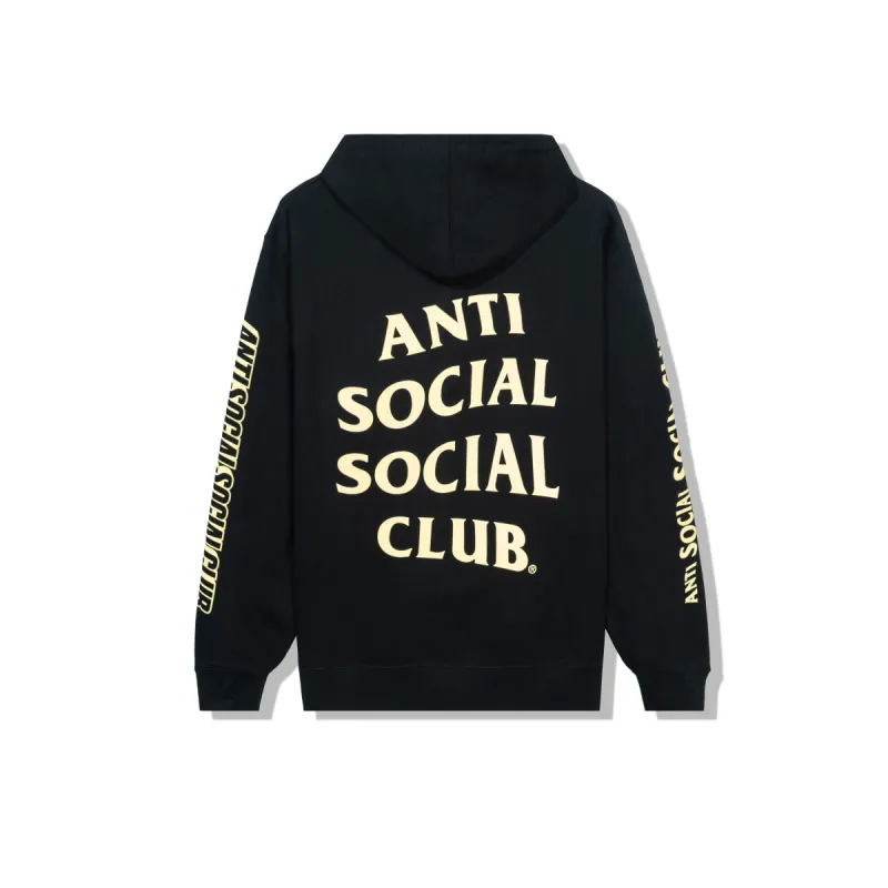 Split Black Zip Hoodie sold by Anti Social Social Club
