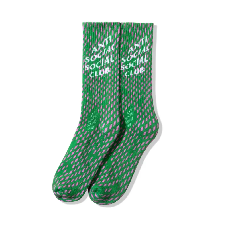 Tokyo 1997 Green Socks sold by Anti Social Social Club