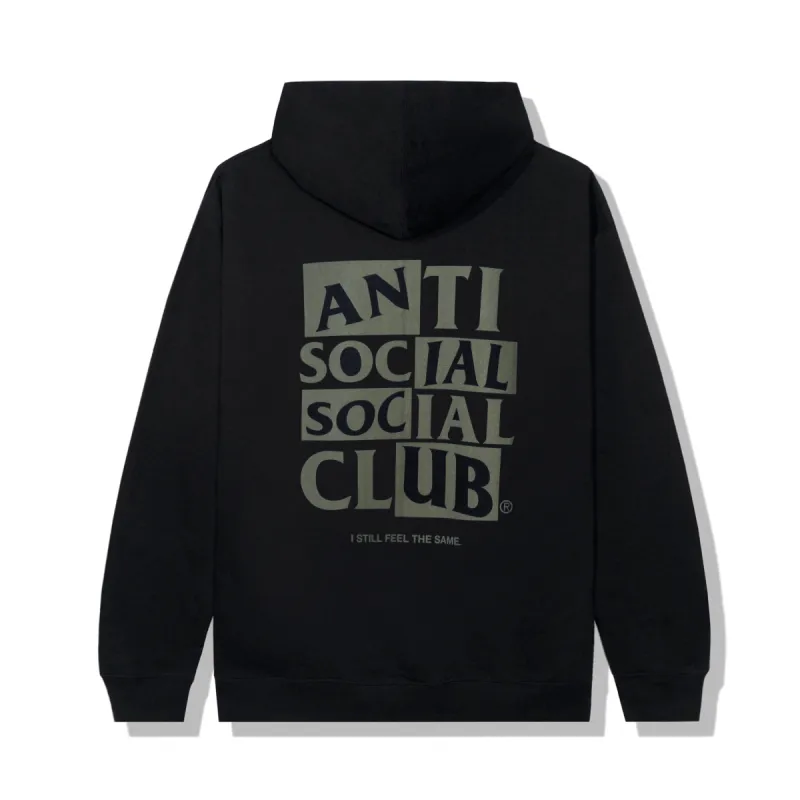 Muted Black Hoody sold by Anti Social Social Club
