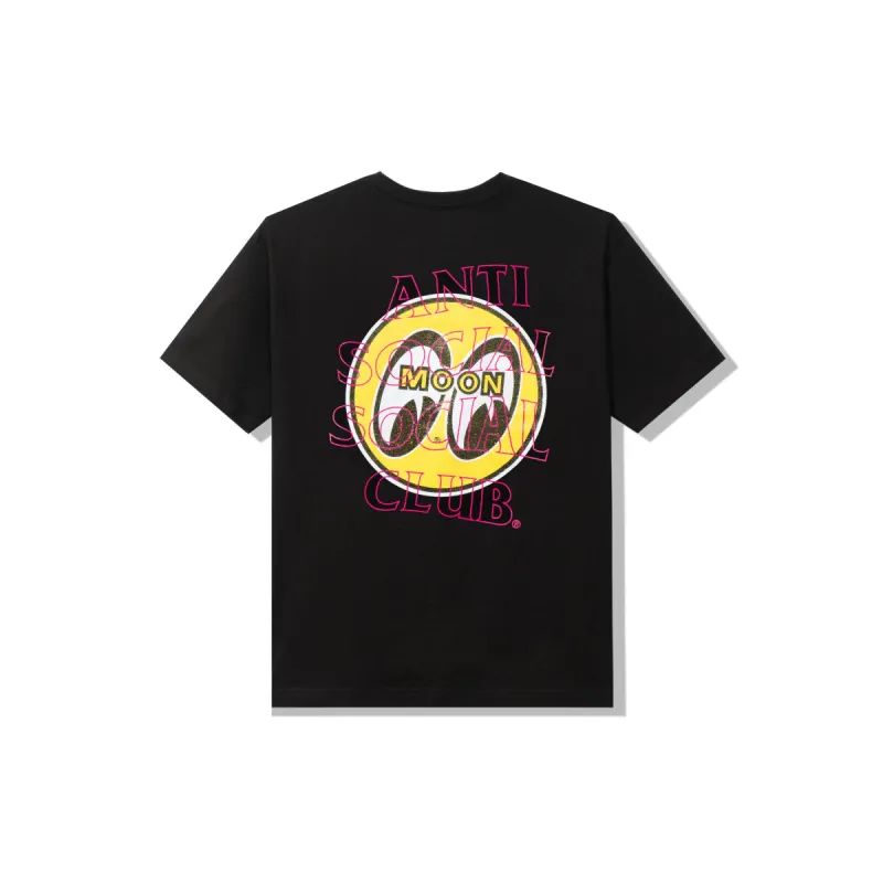 ASSC x Mooneyes Glitter Crossfire Black Tee made by Anti Social Social Club
