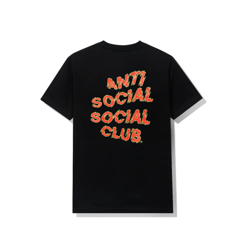 Maniac Black Tee made by Anti Social Social Club