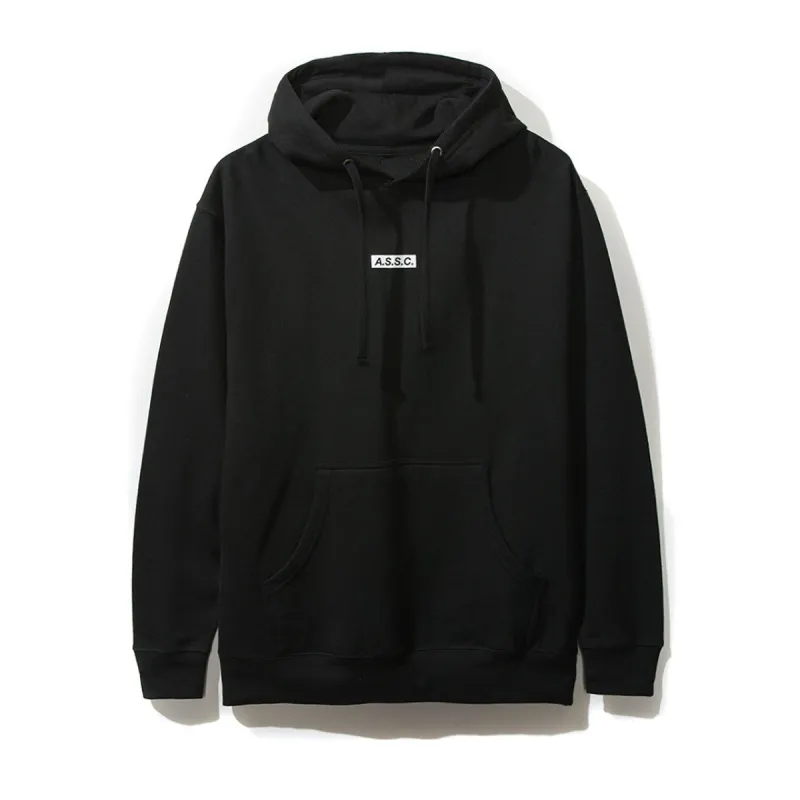 What Sup Black Hoodie sold by Anti Social Social Club