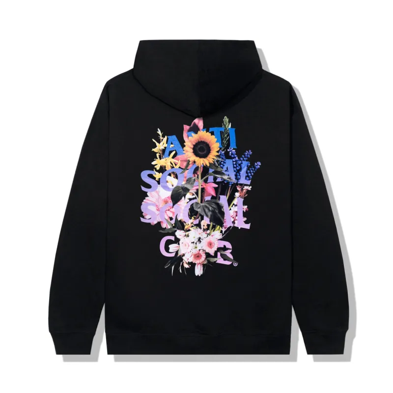 Bouquet For The Old Days Black Hoodie made by Anti Social Social Club