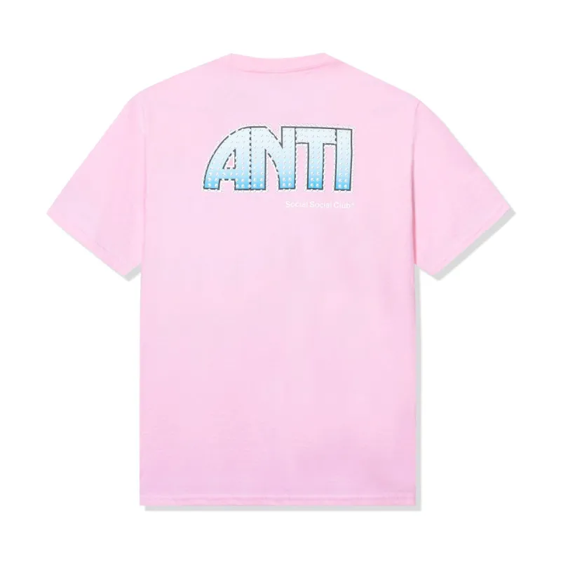 Sunsets and Car Crashes Tee - Pink sold by Anti Social Social Club