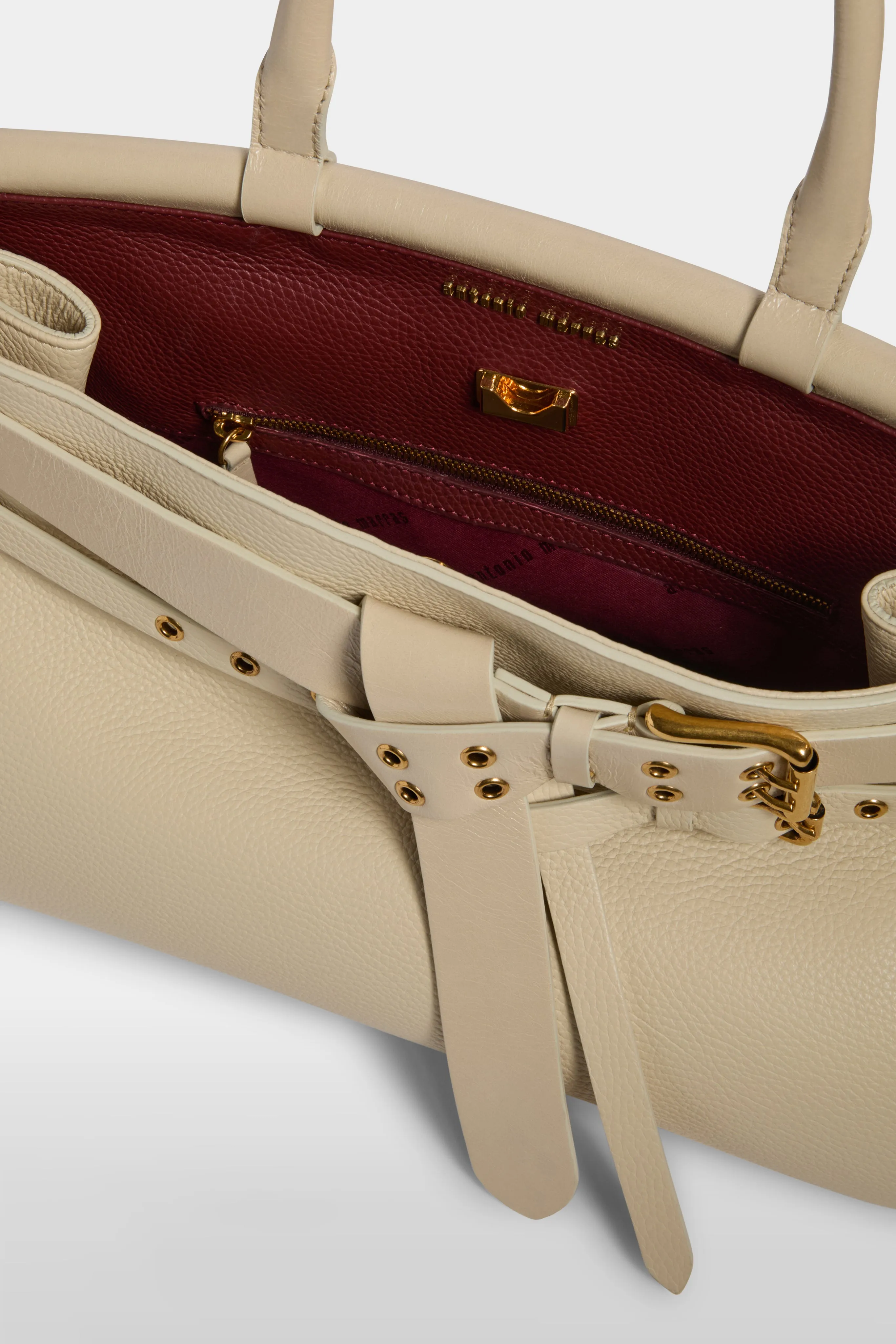 Ivory Tanit Bag Medium sold by Antonio Marras product image thumbnail 4