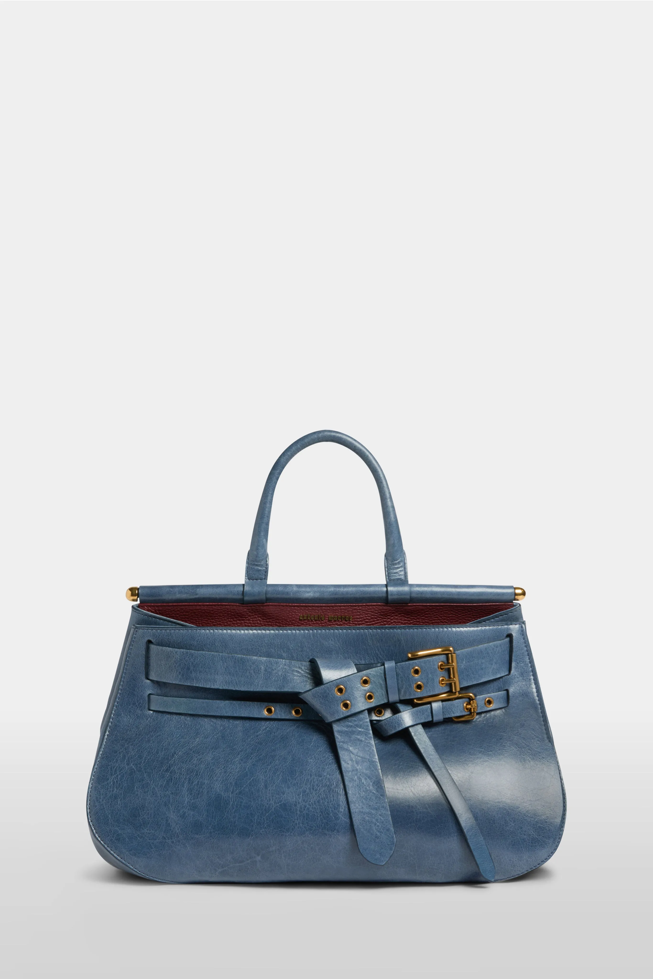 Blue Tanit Bag Medium sold by Antonio Marras