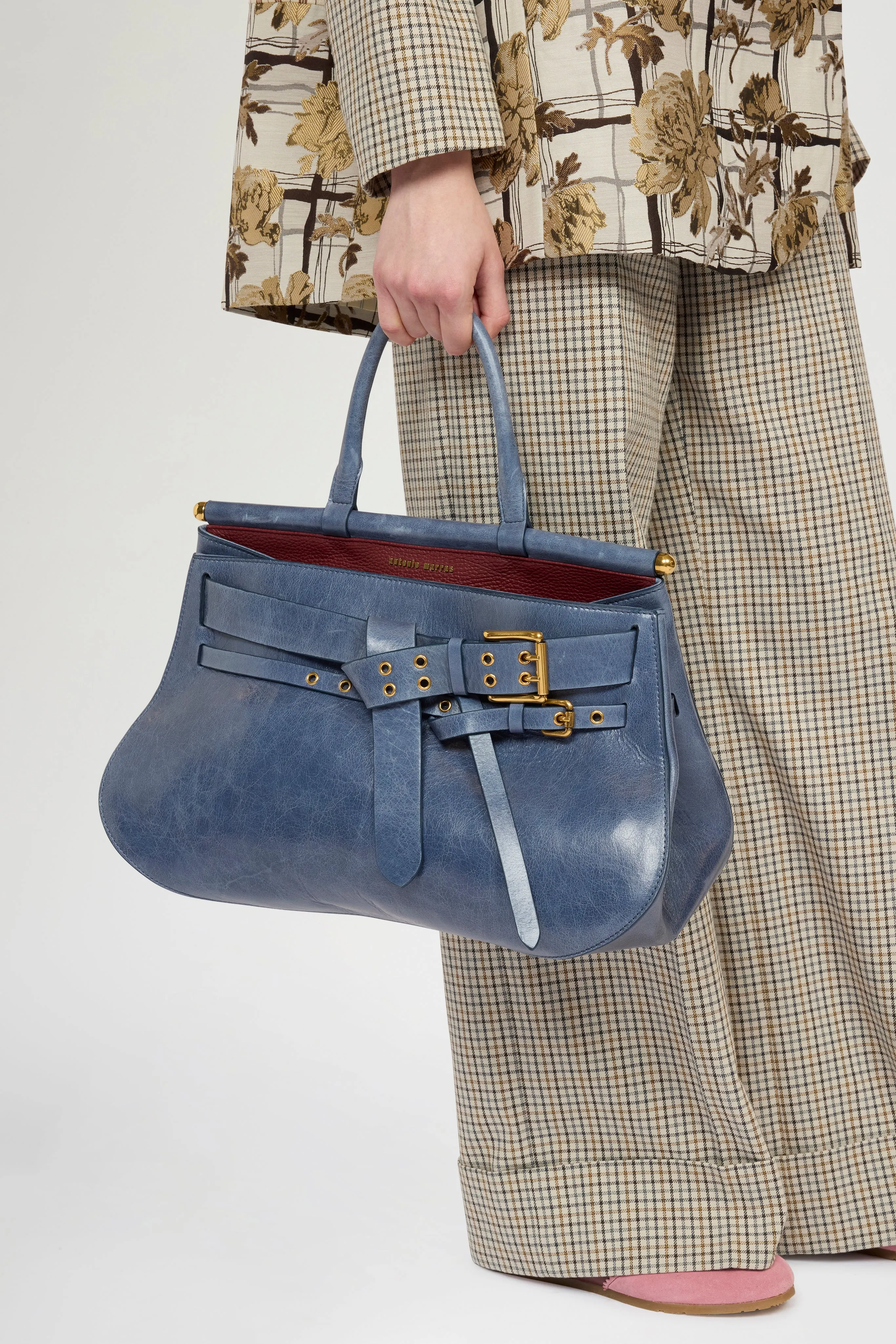 Blue Tanit Bag Medium sold by Antonio Marras product image thumbnail 5
