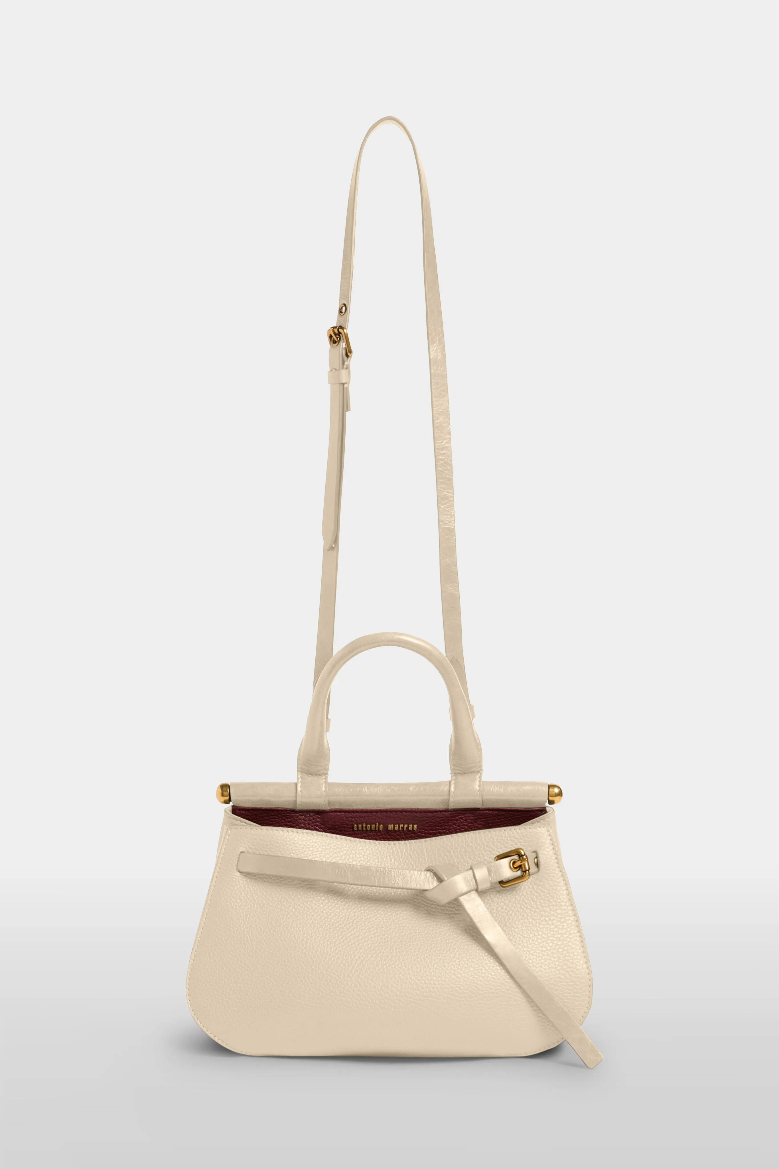 Ivory Tanit Bag Small sold by Antonio Marras
