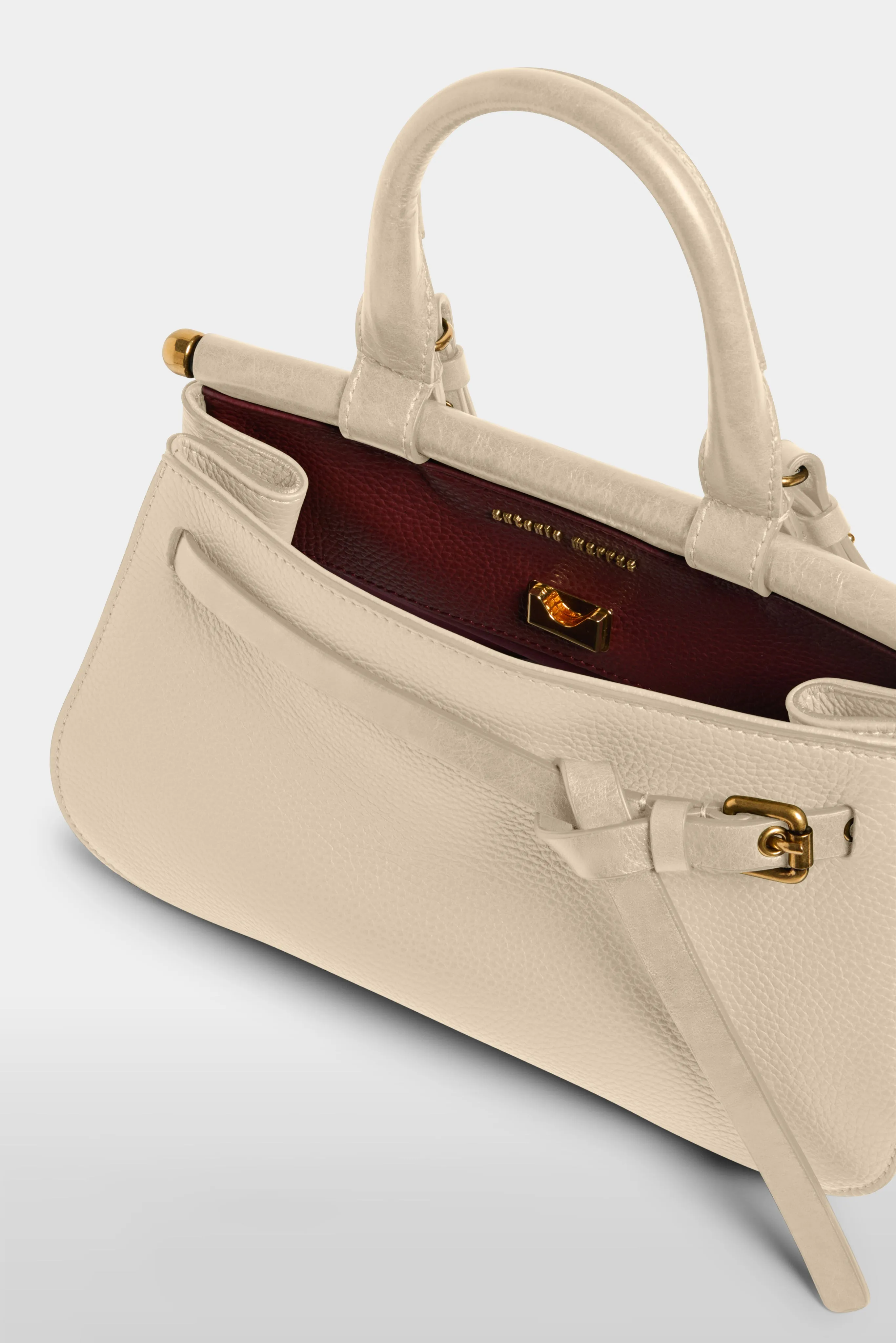 Ivory Tanit Bag Small sold by Antonio Marras product image thumbnail 4
