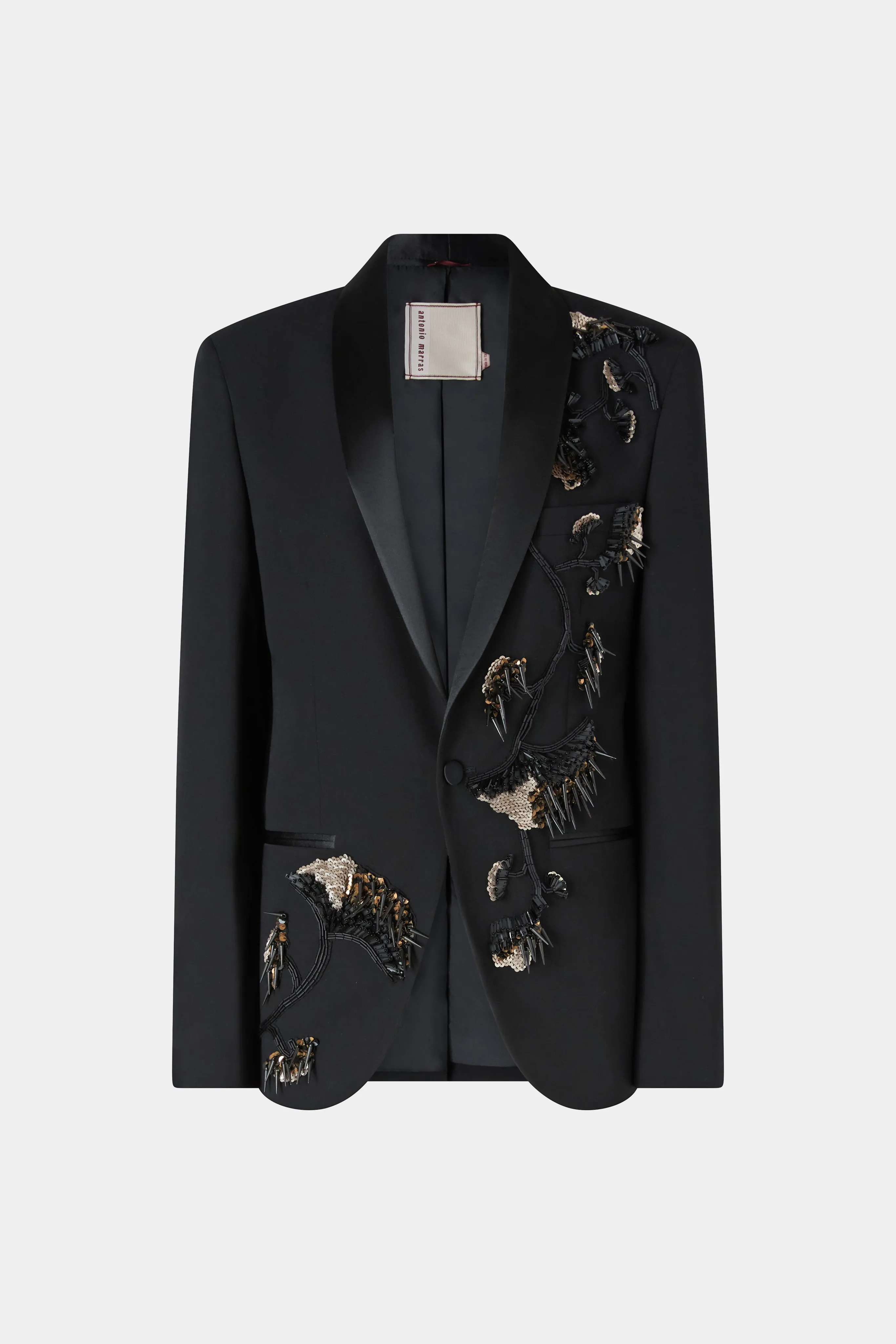 Embroidered Ramage Smoking Blazer sold by Antonio Marras