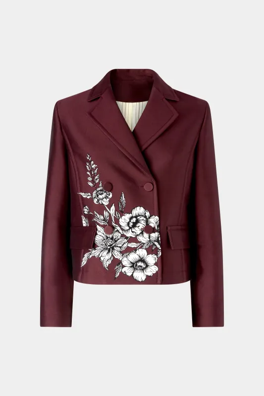 Floral Jacquard Jacket sold by Antonio Marras