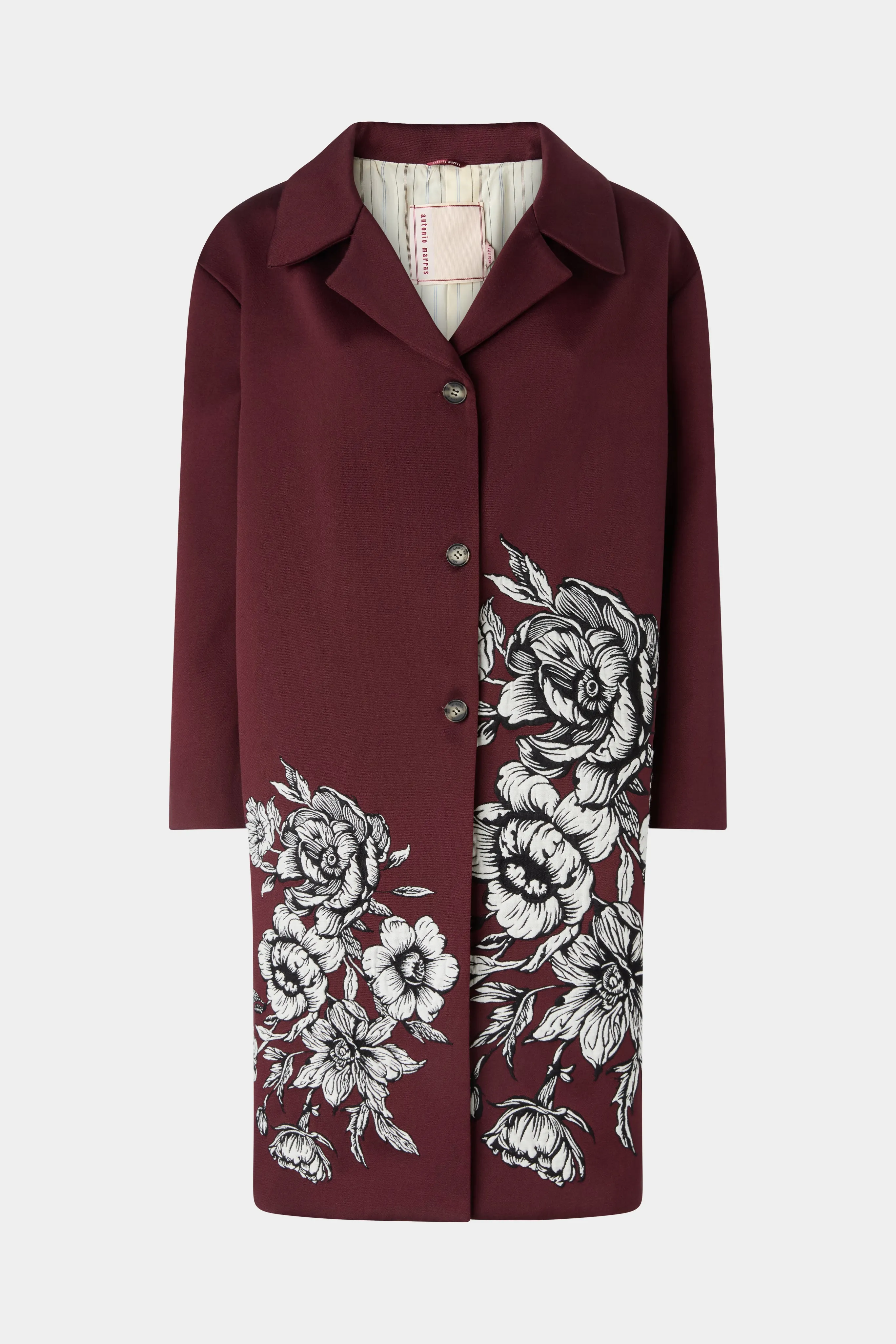 Floral Jacquard Coat sold by Antonio Marras